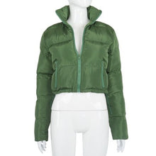 Load image into Gallery viewer, Puff Crop Jacket - Green