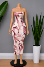 Load image into Gallery viewer, Seashell Midi Dress - Mauve
