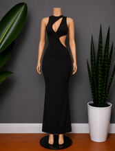 Load image into Gallery viewer, Peek-A-Boo Midi Dress
