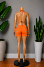 Load image into Gallery viewer, Lola Bikini Short Set - Orange
