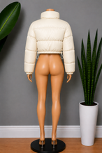 Load image into Gallery viewer, Puff Crop Jacket - Off White
