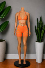 Load image into Gallery viewer, Lola Bikini Short Set - Orange
