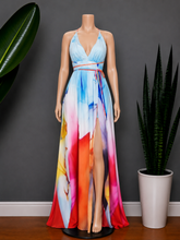 Load image into Gallery viewer, Watercolor Maxi Dress
