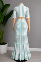 Load image into Gallery viewer, Wifey for Life Skirt Set - Greenery
