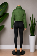 Load image into Gallery viewer, Puff Crop Jacket - Green
