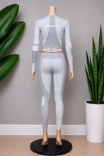 Load image into Gallery viewer, Silver Nibber Jogger Set
