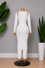 Load image into Gallery viewer, Chain Sweater Dress
