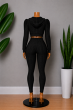 Load image into Gallery viewer, Baddie Jogger Set - Black
