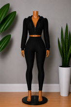 Load image into Gallery viewer, Baddie Jogger Set - Black
