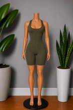 Load image into Gallery viewer, Ribbed Bodycon Playsuit - 4 Colors Available
