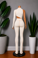 Load image into Gallery viewer, One Shoulder Two Piece Outfit - Ivory
