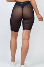 Load image into Gallery viewer, Mesh Bike Shorts - Black
