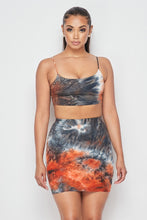 Load image into Gallery viewer, Flames Skirt Set
