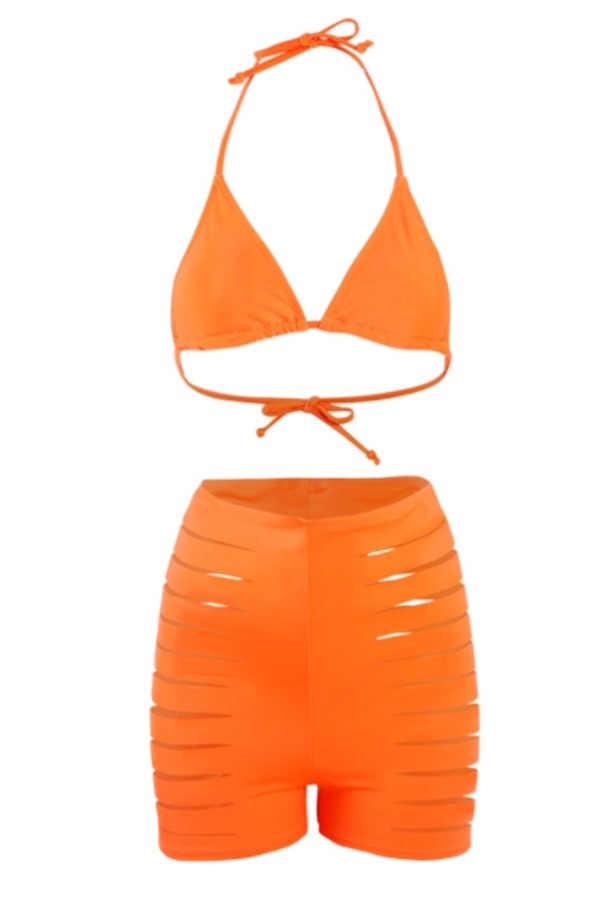 Lola Bikini Short Set - Orange