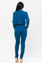 Load image into Gallery viewer, Teal Blue Jogger Set (Plus Sizes Only)
