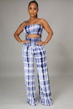 Load image into Gallery viewer, Tye-Dye Pant Set - Navy

