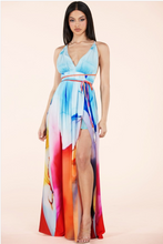 Load image into Gallery viewer, Watercolor Maxi Dress
