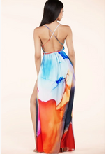 Load image into Gallery viewer, Watercolor Maxi Dress
